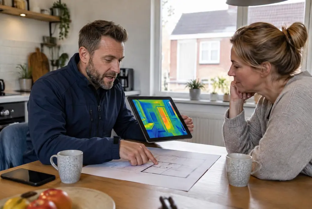 Lekdetectie Krommenie – bevindingen bespreken aan de keukentafel
